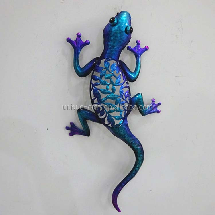 Fashion Art Crafts Home Decoration Metal Lizard Wall Decoration from the Youli collection by Xiamen Youli