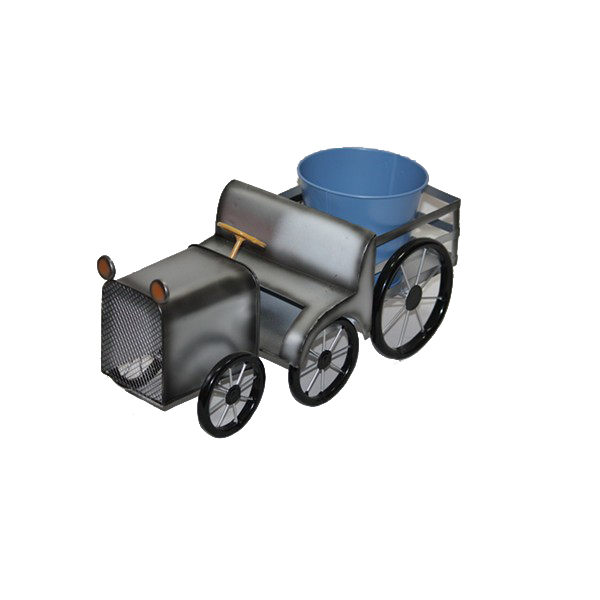 Car Shaped Metal Flower Pots Planters for Garden Decoration from the Youli collection by Xiamen Youli