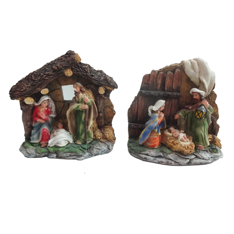 One Piece Polyresin Personalized Christmas Nativity Set Ornaments Scene from the Youli collection by Xiamen Youli
