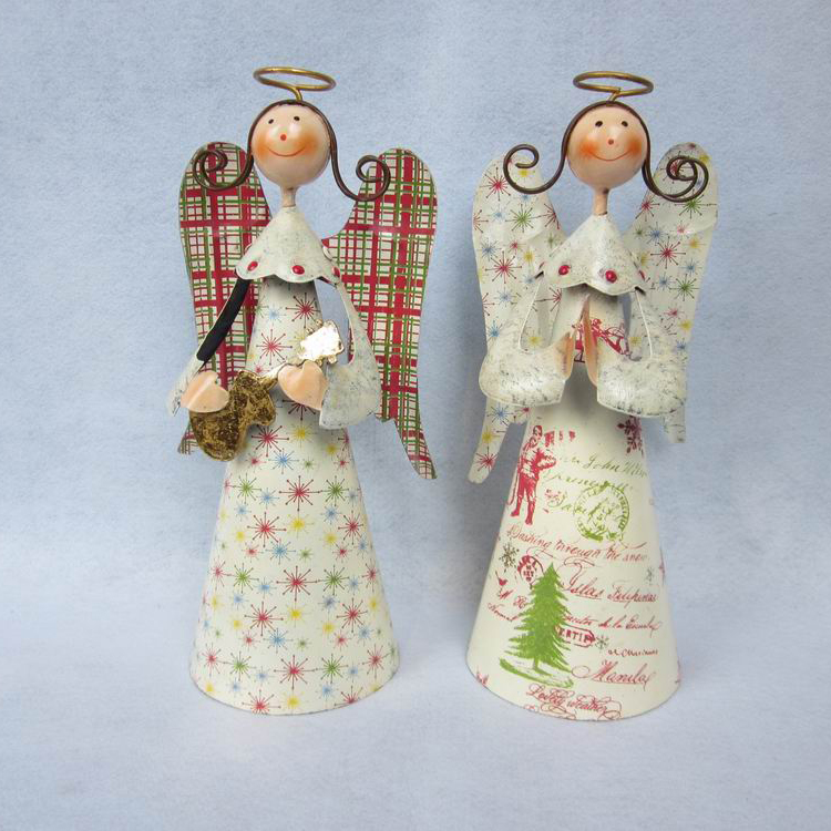 Cute Metal Christmas Angel for Christmas Decoration from the Youli collection by Xiamen Youli