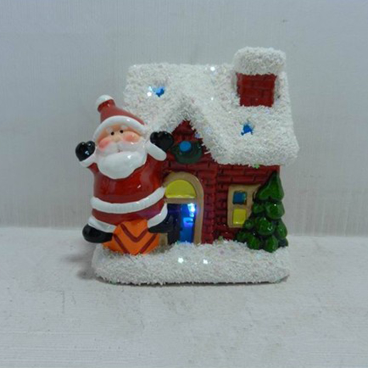 LED Ceramic Christmas Village Houses for Christmas Indoor Decor from the Youli collection by Xiamen Youli