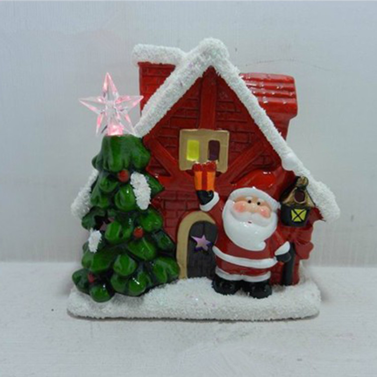 Ceramic Funny Christmas Village House with LED from the Youli collection by Xiamen Youli