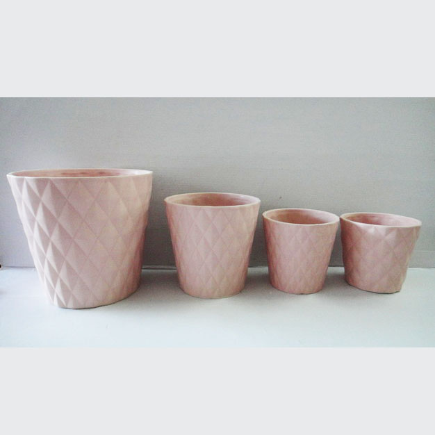 Ceramic Plant Pot Circular Column Flower Pot for Living Room Sale from the Youli collection by Xiamen Youli