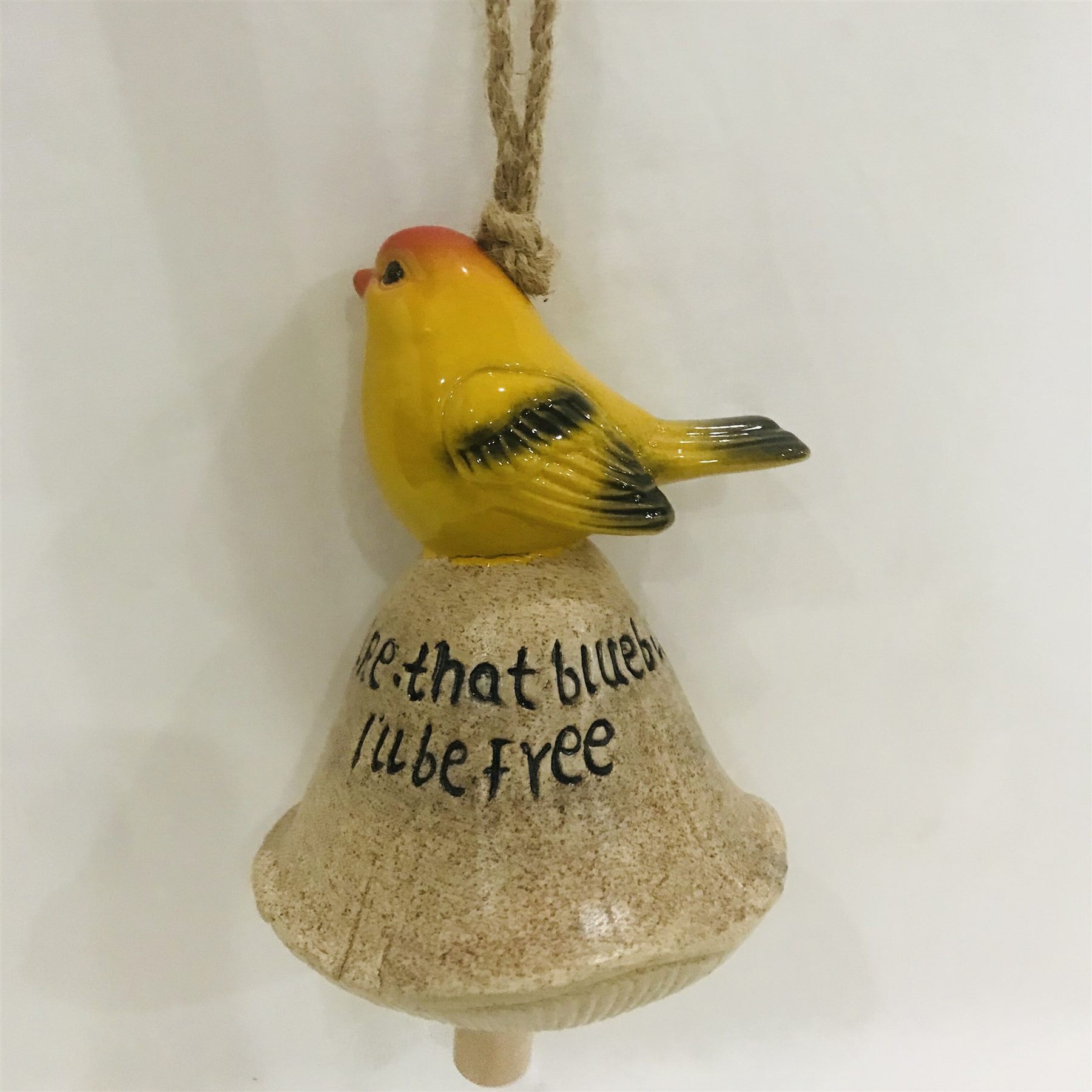 Ceramic Wind Chimes Wind Bells Garden Handmade Chime Hanging Bell from the Youli collection by Xiamen Youli