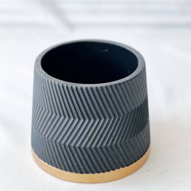 Stripe Nordic Style Designer Vase Ceramic Customized Pattern Porcelain from the Youli collection by Xiamen Youli