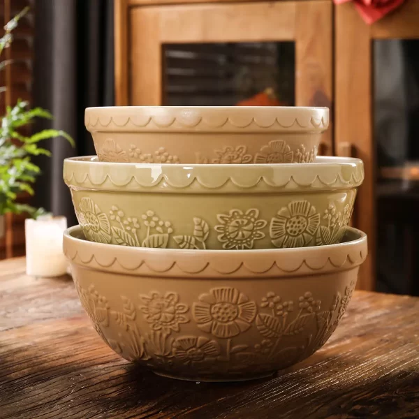 Botanical Garden Ceramic Bowls Set from the Youli collection by Xiamen Youli