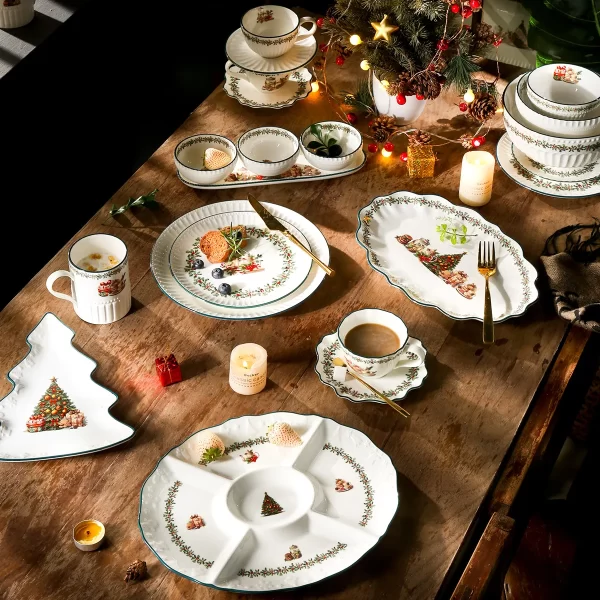 Rustic Christmas Dinnerware Set from the Youli collection by Xiamen Youli