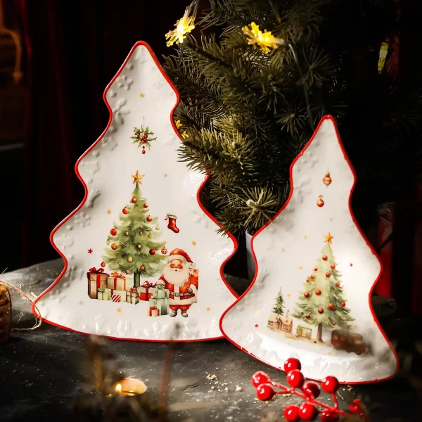 Porcelain Christmas Plates Bulk