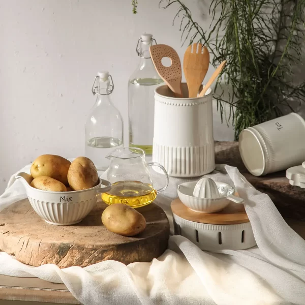 Full Featured Ceramic Kitchenware Set 15 from the Youli collection by Xiamen Youli