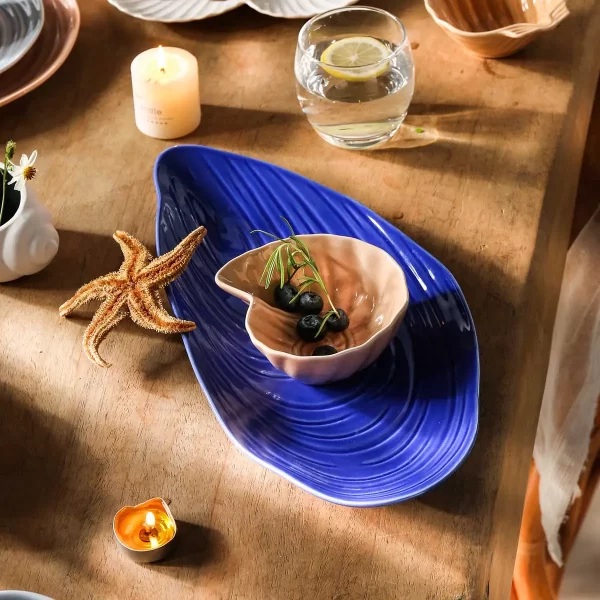 Shell Shape Ceramic Dishware 2 from the Youli collection by Xiamen Youli