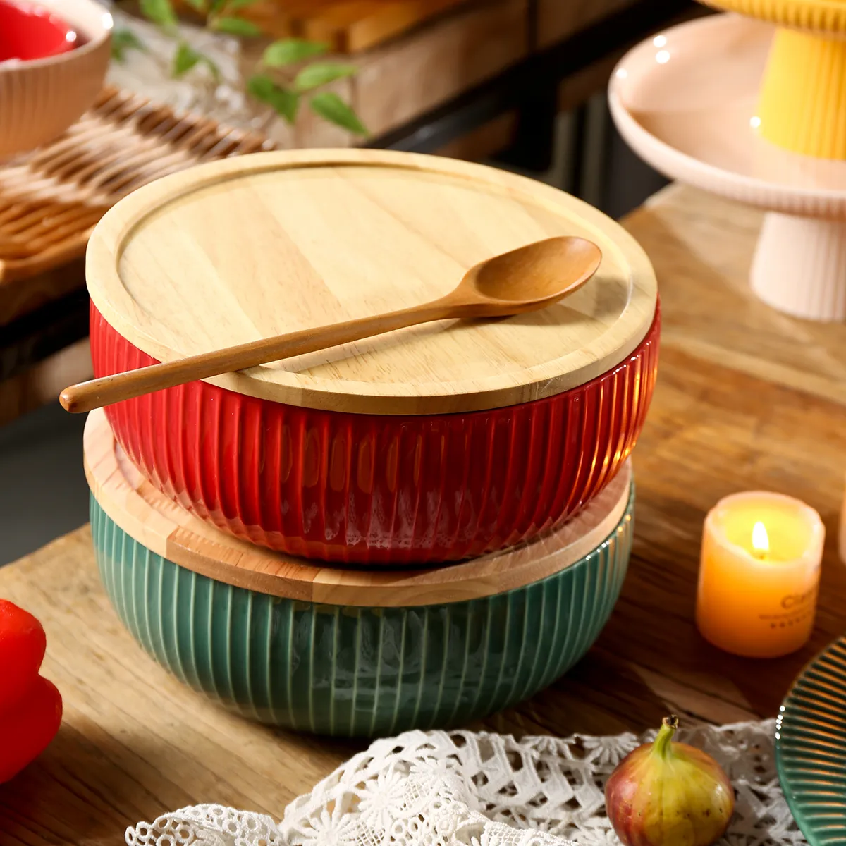 Modern Color Ceramic Dinnerware Sets 3 from the Youli collection by Xiamen Youli