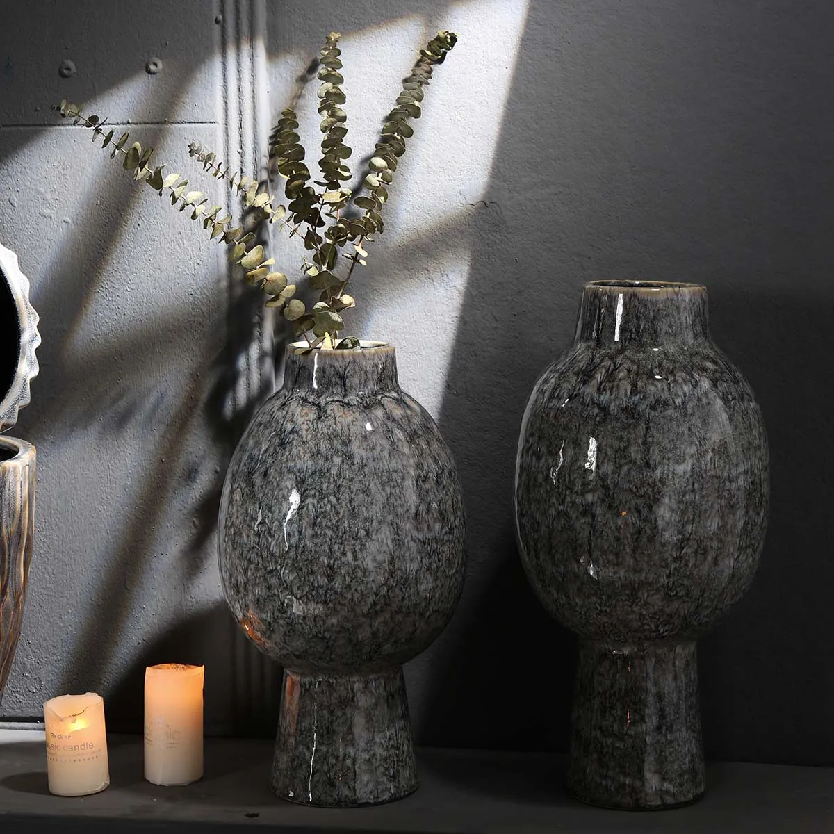 Kiln Change Ceramic Plant Pots and Vases 5 from the Youli collection by Xiamen Youli