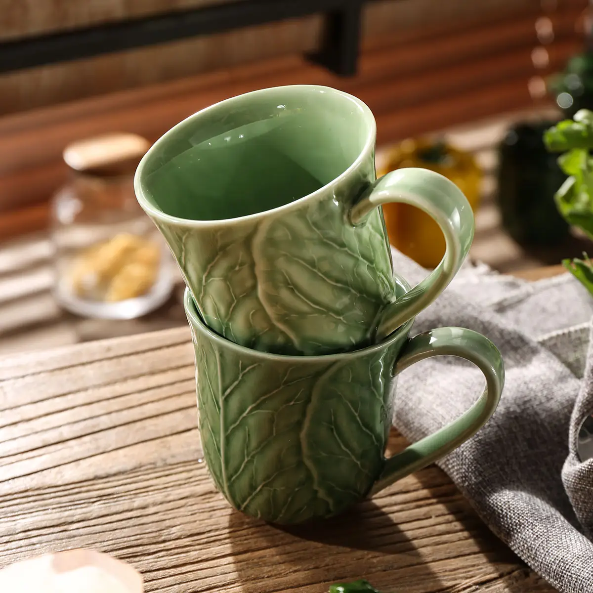 Veggie Shape Porcelain Coffee Mugs 1 from the Youli collection by Xiamen Youli