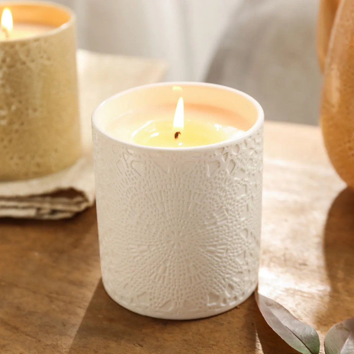 Ceramic Candle Holder Collection 6 from the Youli collection by Xiamen Youli