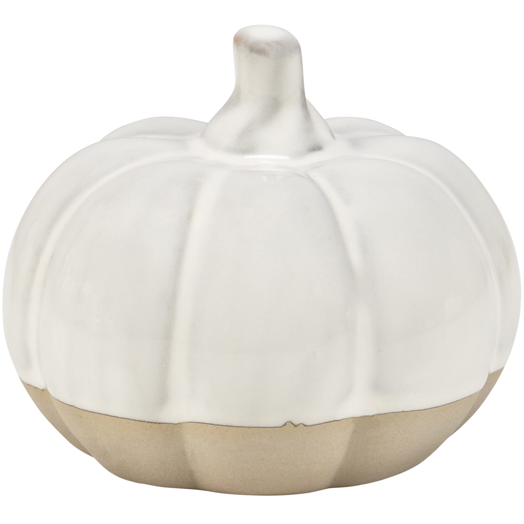 Medium Glazed Ceramic Pumpkin from the Youli collection by Xiamen Youli