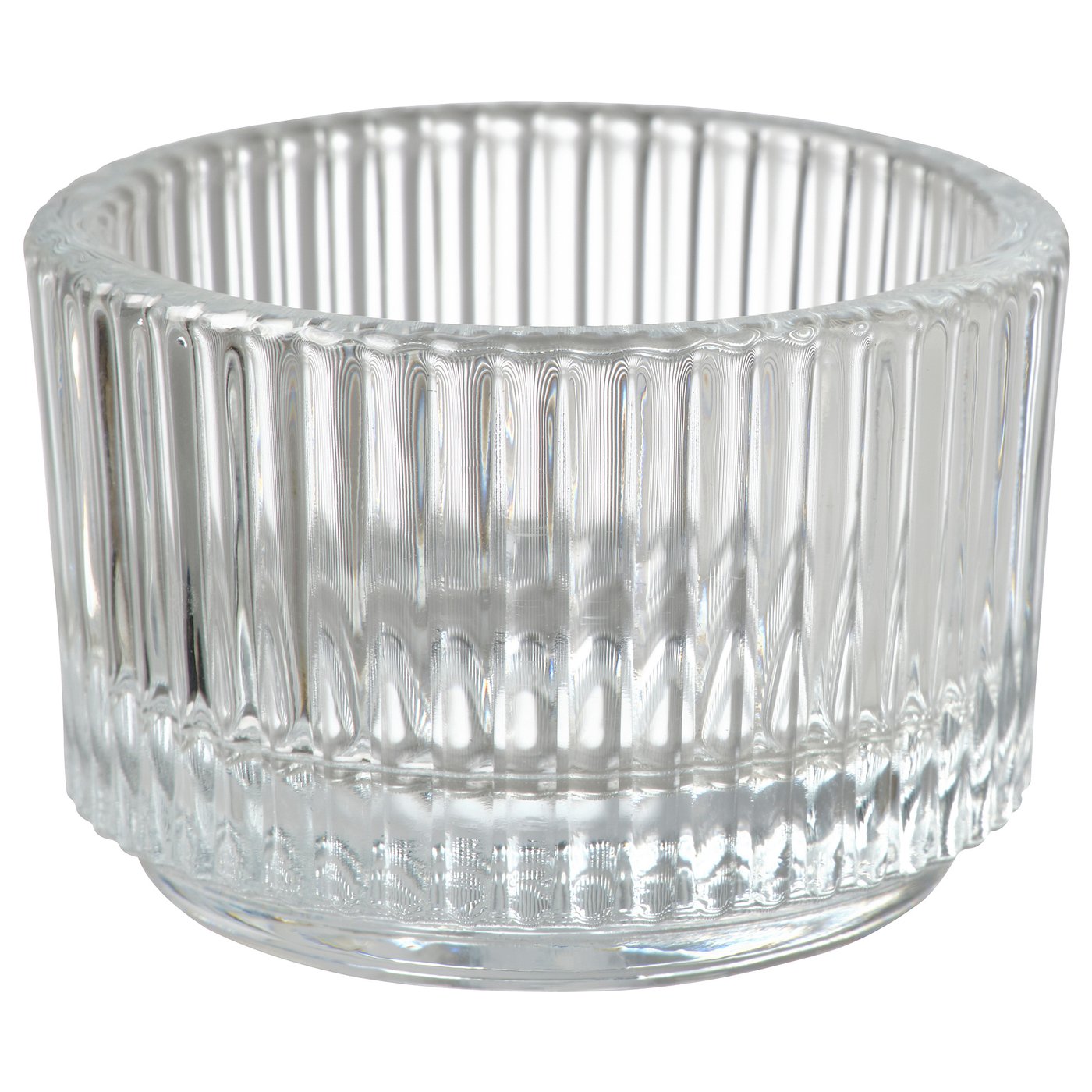 FINSMAK Clear Glass Tealight Holder from the Youli collection by Xiamen Youli