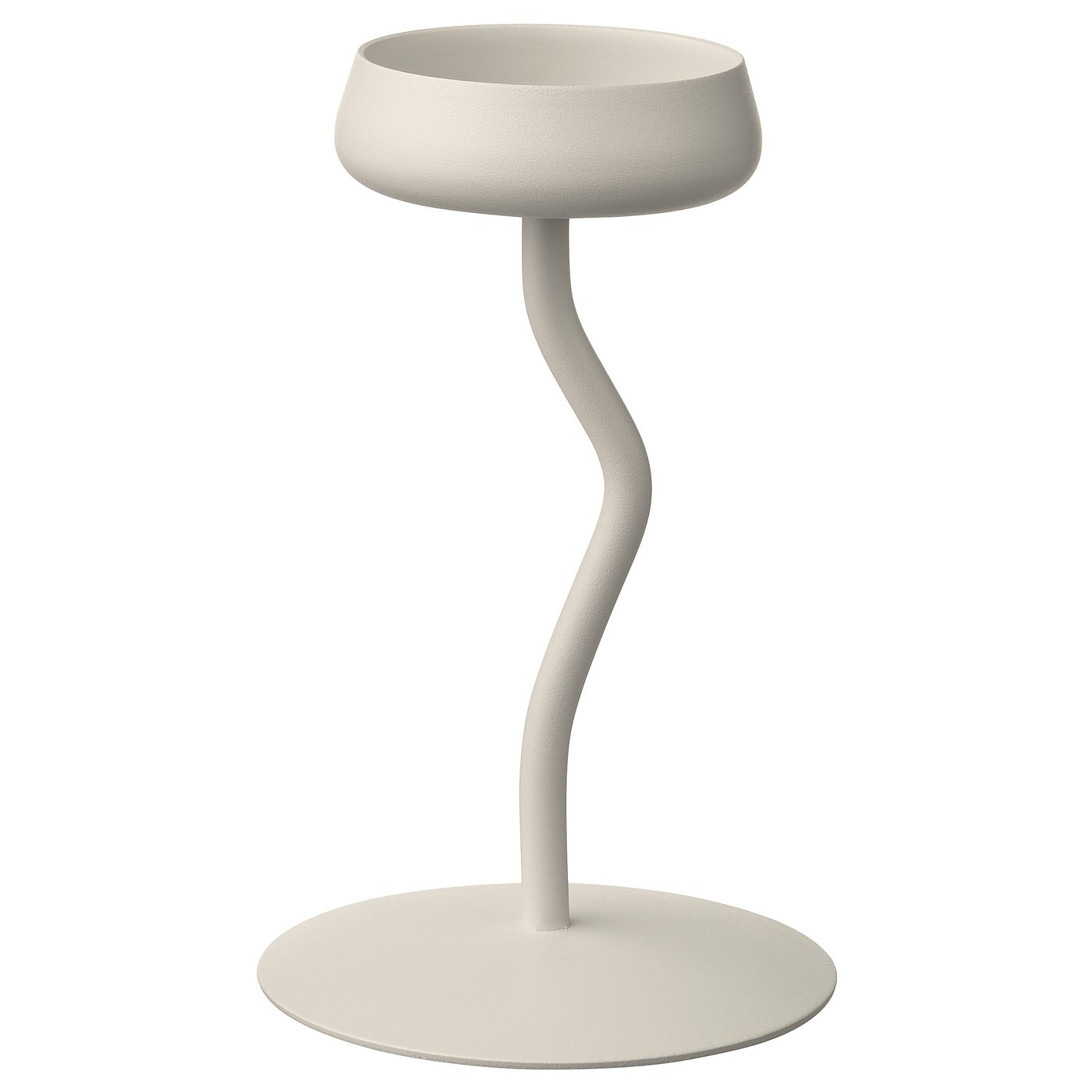 SILVERPAERON White Steel Pillar Candle Holder from the Youli collection by Xiamen Youli