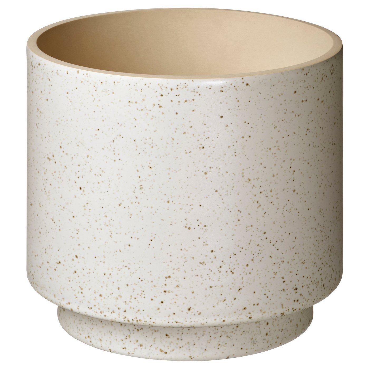 SANDKORSBAR Beige Stoneware Plant Pot from the Youli collection by Xiamen Youli