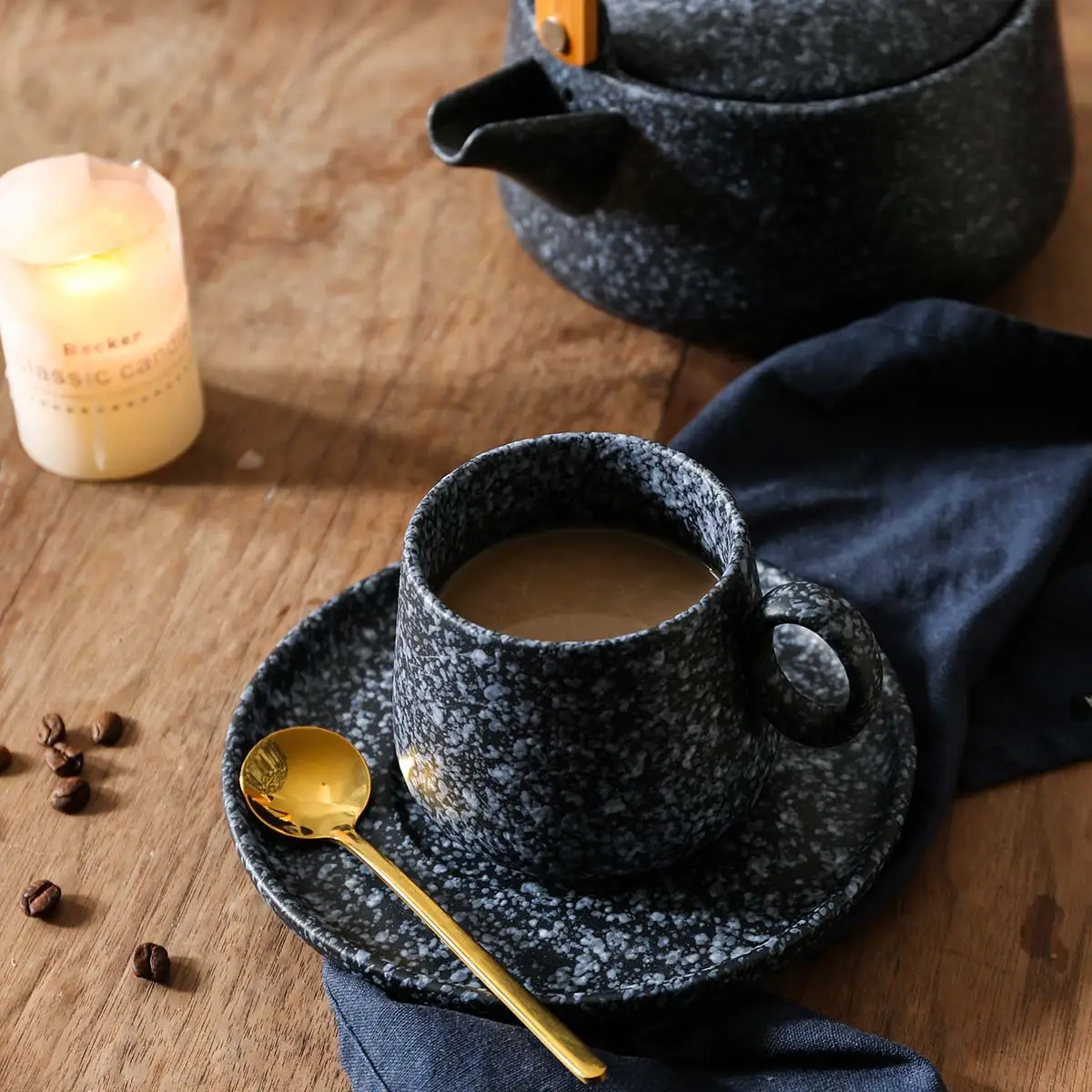 Reactive Glaze Tea Cup Sets 2 Alternate Product View